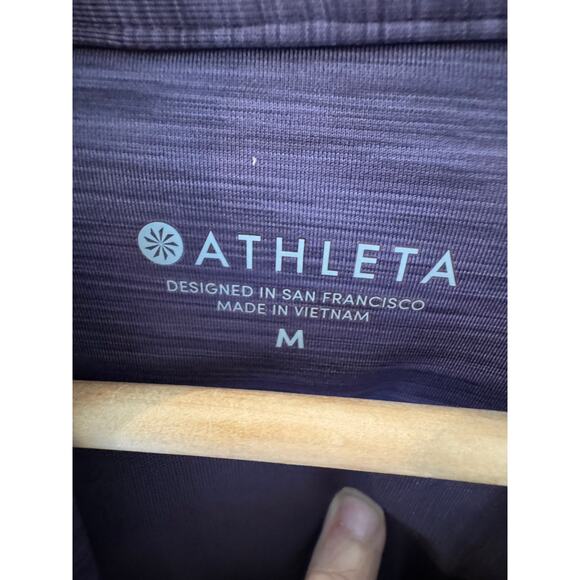 Athleta Tops |  Bootcamp Purple Hoodie Pullover Top | Size M - Picture 7 of 9
